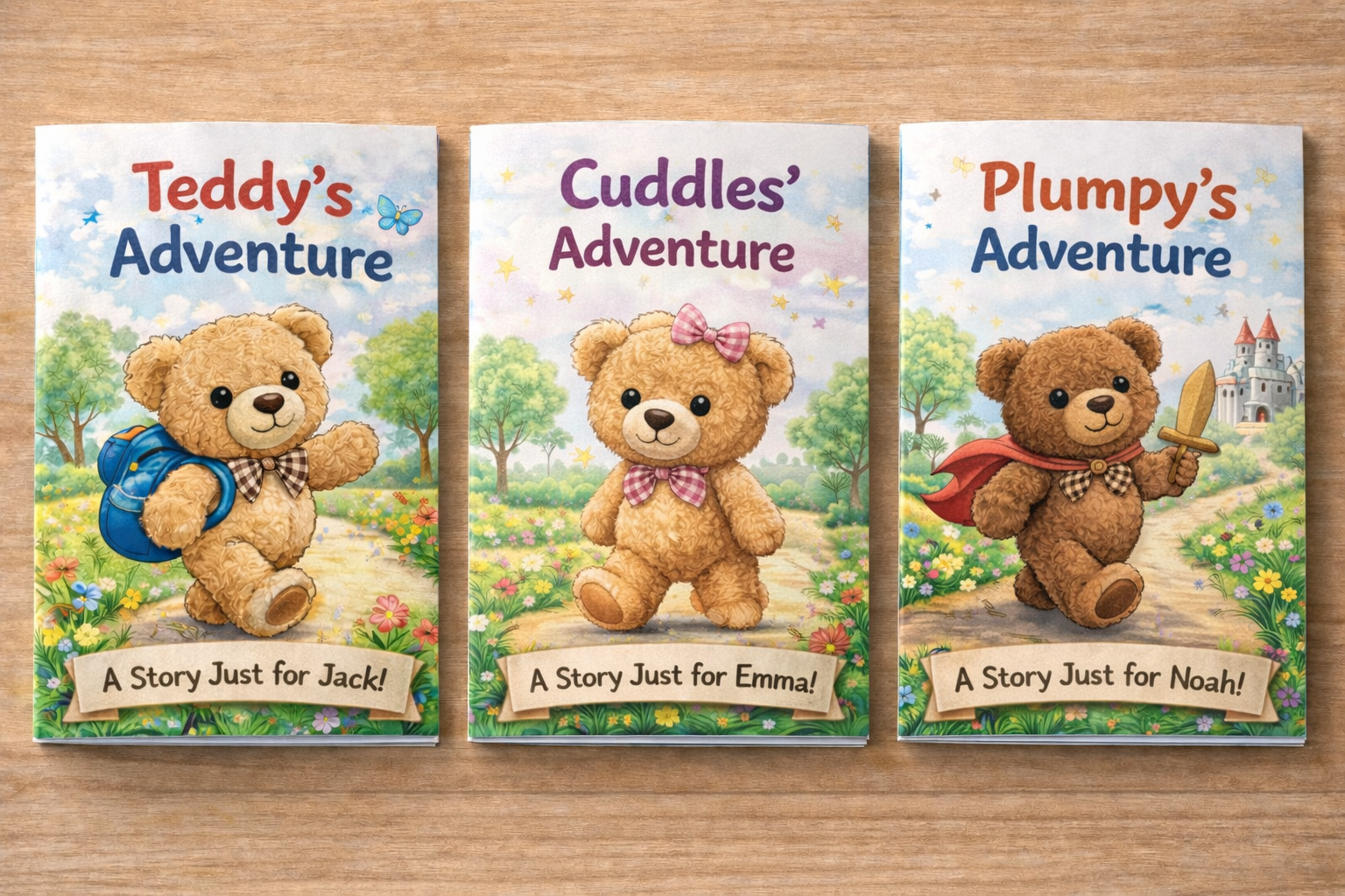 Example Stuffie Stories storybook